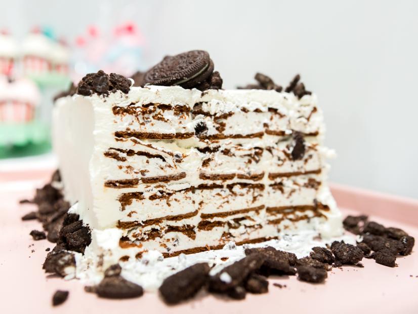 CookiesandIce Cream Sandwich Cake Recipe Food Network